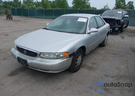 2001 Buick Century Custom из США, поврежденный, VIN 2G4WS52J311335780